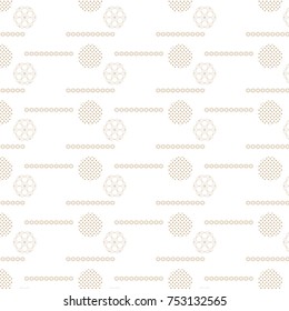 Japanese pattern vector. Gold geometric icon and symbol background for greeting card, cover page design, template, textile, wrapping paper.