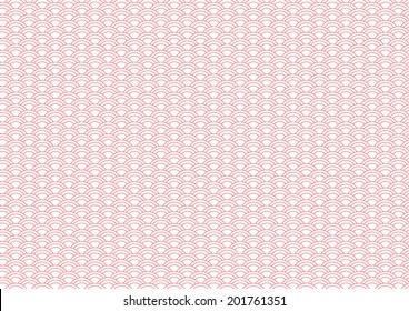Japanese pattern. Vector illustration.