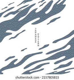 Japanese pattern vector illustration eps.10