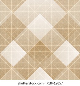 Japanese pattern vector seamless. Gold geometric background on paper pleat style for backdrop, template, cover page design, poster.