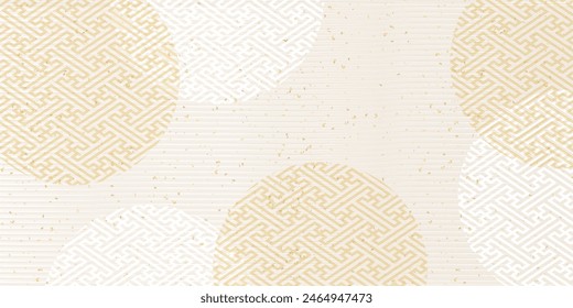 Japanese Pattern Wave Pattern Background