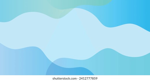 Japanese Pattern Wave Blue Background