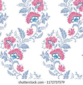 Beautiful Vintage Branch Decorative Flowers Stock Vector (Royalty Free ...