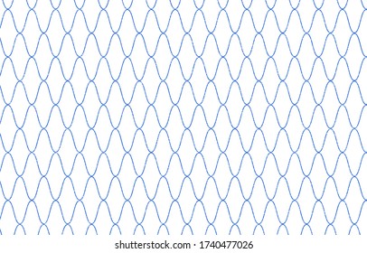 Japanese pattern with white shading on a transparent background blue: mesh