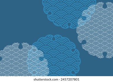 Japanese Patterns Shochu-Sympathy Yukinawa Background