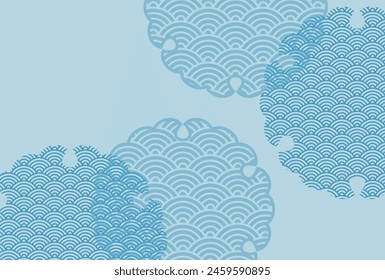 Japanese Patterns Shochu-Sympathy Yukinawa Background