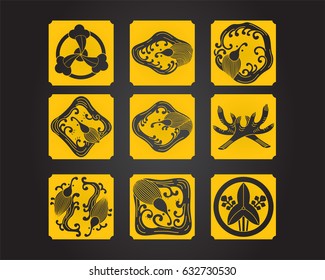 Japanese patterns and Symbols