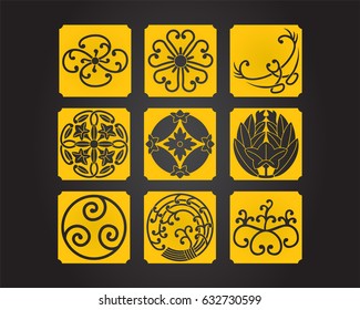Japanese patterns and Symbols