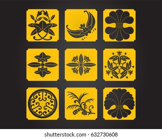 Japanese patterns and Symbols