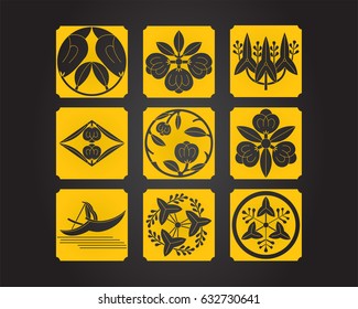 Japanese patterns and Symbols