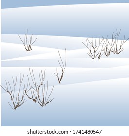 Japanisches Muster.Schneeweiße Felder auf hellblauem Hintergrund.Vector asian Textur.Für den Druck auf Verpackung, Textilien, Papier, Herstellung, Tapeten, Scrapbooking.