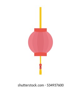 Japanese pendant light icon vector illustration graphic design