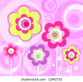 Japanese pink ornament