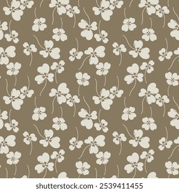 Japonês bonito flor queda vetor padrão sem emenda