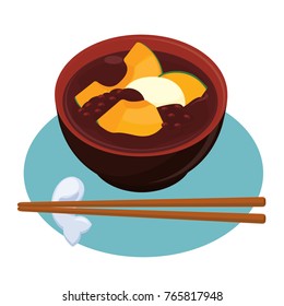 Japanese Pumpkin Zenzai