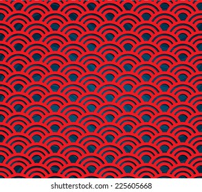Japanese red wave
