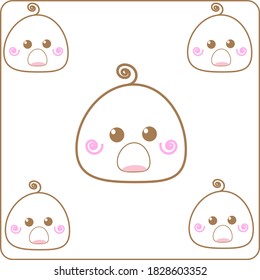 is Japanese rice cake made of mochigome 