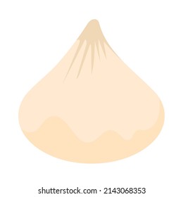 japanese rice dumpling icon isolated