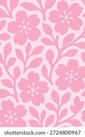 Fondo de diseño de patrón de Sakura japonés