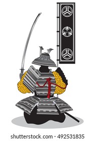 Japanese Samurai warrior