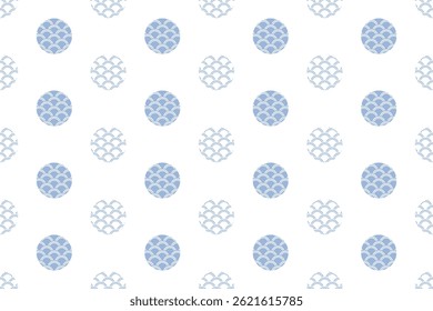 O padrão de ondas marinhas japonês é um design semicircular que é colocado a partir do centro na mesma direção. Durante o período Heian, este padrão foi usado nos trajes dos artistas Bugaku.

