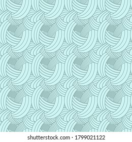 Japanese seamless blue pattern with a bright background. Endless background in japanese style