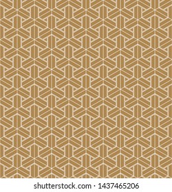 Japanese seamless geometric pattern .For design template,textile,fabric,wrapping paper,laser cutting and engraving.Fine lines.