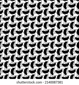 Japanese Seamless Pattern Design on white background 