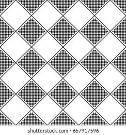 Japanese seamless pattern. Geometric texture vector background. 