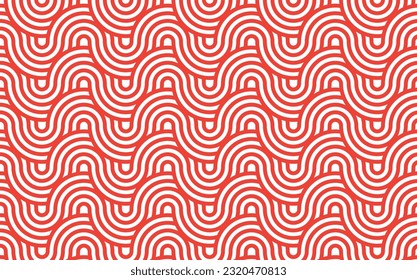 Japanese seamless pattern in oriental geometric traditional style.