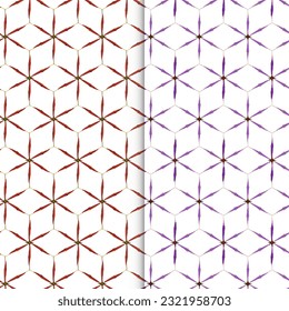 Japanisches nahtloses Muster im orientalischen geometrischen traditionellen Stil. 3D festliche Ornamente für die chinesische Neujahrsdekoration. Rotes und goldenes abstraktes asiatisches Vektorkreativmotiv. Vintage-Tiger.