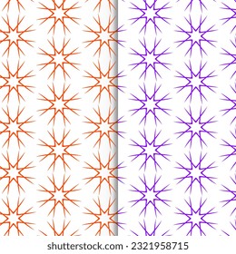Japanese seamless pattern in oriental geometric traditional style. 3d festive ornament for lunar chinese new year decoration. Red and golden abstract asian vector creative motif. Vintage tiger.