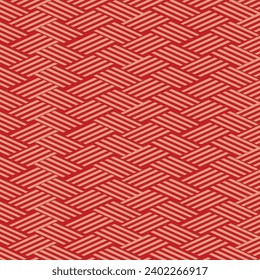 Japanese seamless pattern in oriental geometric traditional. Japanese new year pattern. Chinese New Year traditional pattern. Concept for holiday banner, greeting card, decorative element.