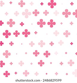 Japanese seamless pattern in oriental geometric traditional style. 3d festive ornament for lunar chinese new year decoration. Seamless pattern colourful background.  