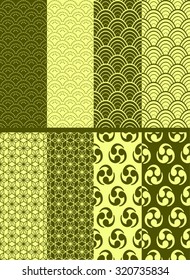 Japanese Seamless Textile Pattern Collection