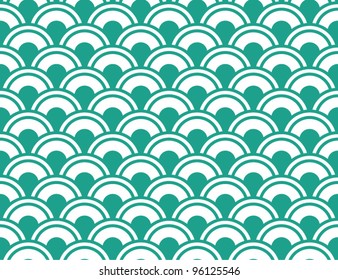 Japanese seamless vector pattern background