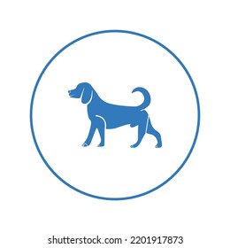 Japanese shiba hunt dog icon | Circle version icon |