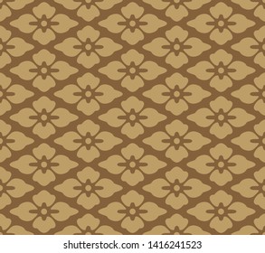 Japanese Small Flower Seamless Pattern