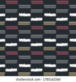 Japanese Small Stripe Vector Seamless Pattern