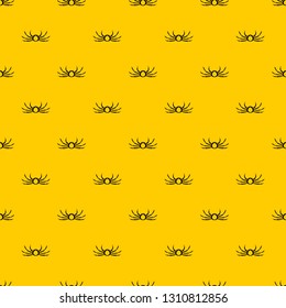 Japanese spider crab pattern seamless vector repeat geometric yellow for any design