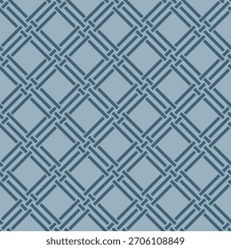 Patrón inconsútil de Vector cuadrado japonés de la armadura del diamante