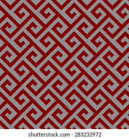 Japanese square wave forms with ethnic pattern. 