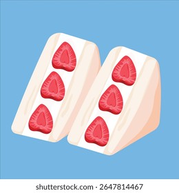 Japonês Morango Sando com Chantilly e Camadas de Fruta Fresca
Delicioso sando de morango japonês feito com pão branco fofo, morangos frescos, e natas batidas leves.