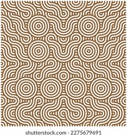 Abstrakter, abstrakter japanischer Hintergrund Vektor-Trendy