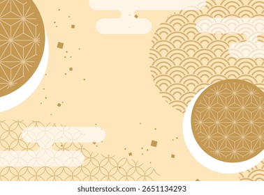 Fondo de estilo japonés ( Horizontal )