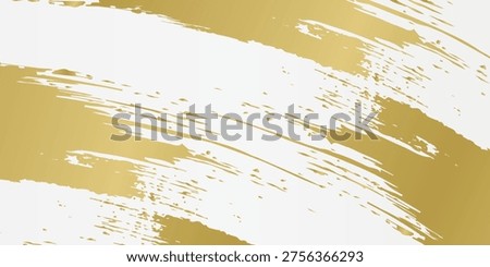 Japanese style background material drawn with a Japanese brush on paper