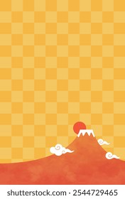 Japanese style background for New Year