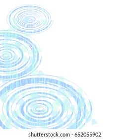 Japanese style background with water pattern