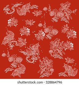 Japanese style carp