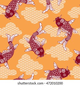Japanese style carp